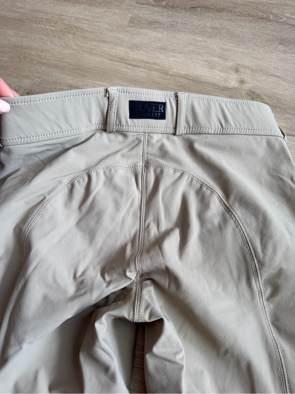 Dover Saddlery Women's Beige Riding Breeches SZ 24 - Picture 9 of 10